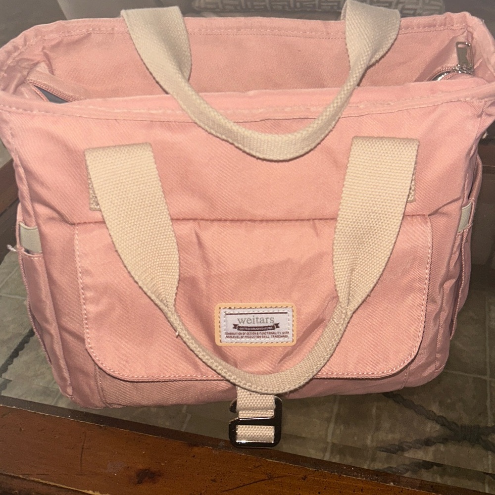 WEITARS Outdoor Adven Insulated Lunch Bag Cold/Hot Pink Tote in great condition
